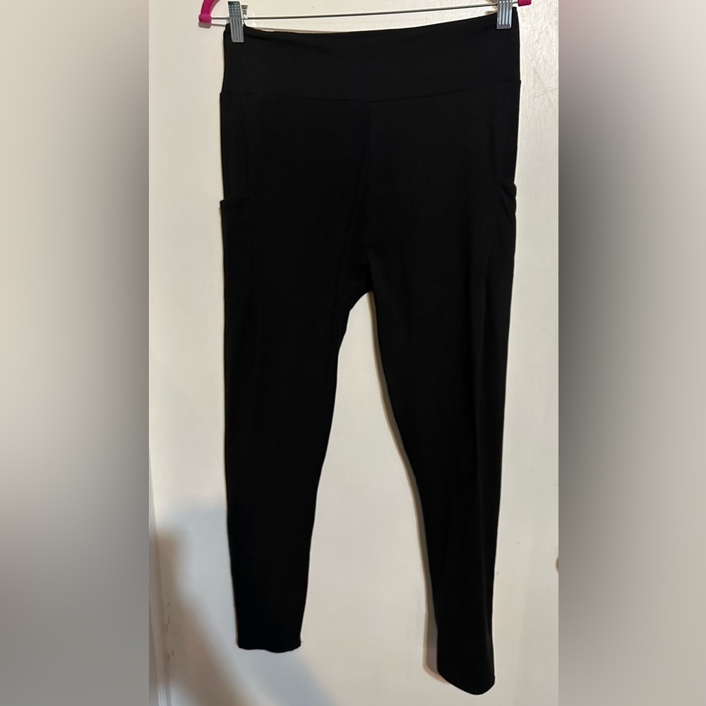 Women’s Simple Addiction pocket leggings, black, L/XL